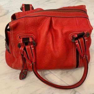 Francesco Biasia Red Leather Purse